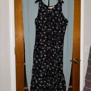 Vintage Linen Dress - Size M (8/10)